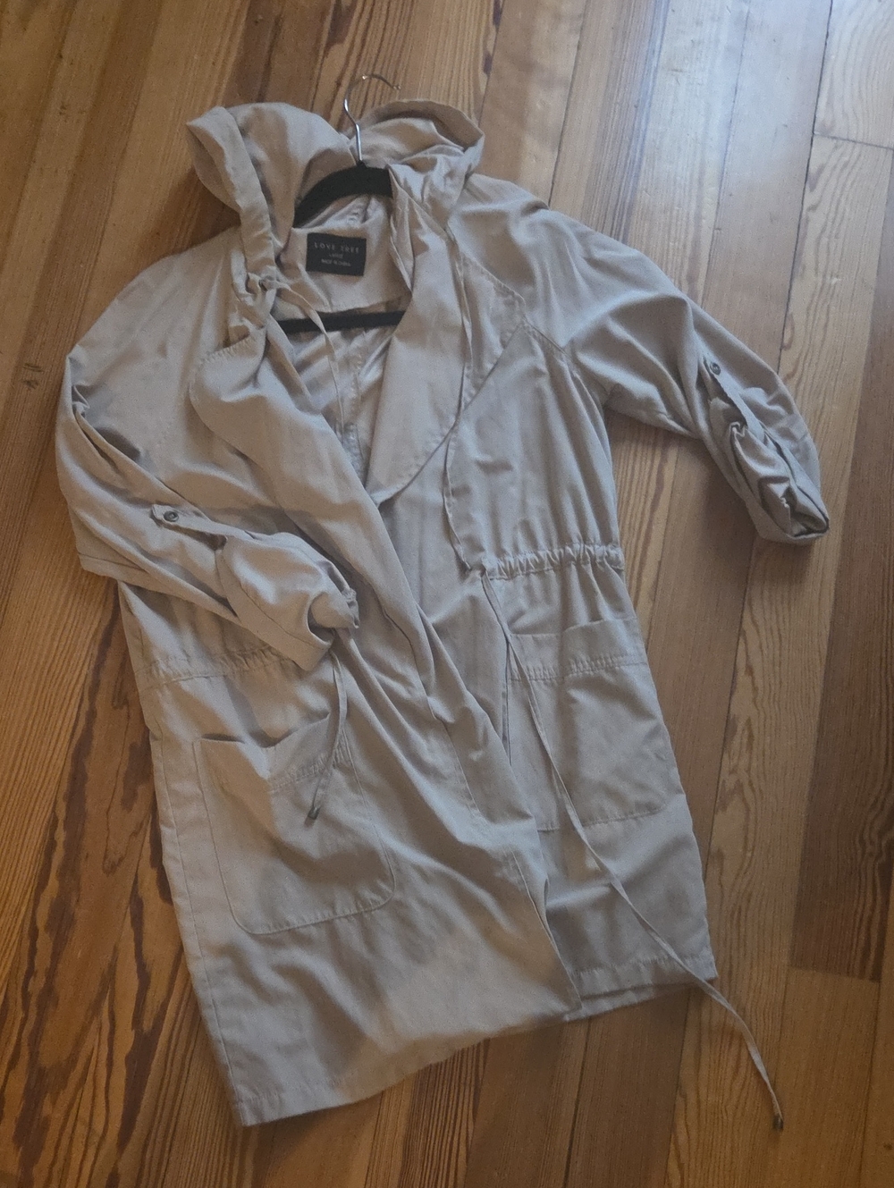Lightweight Beige Jacket Size L